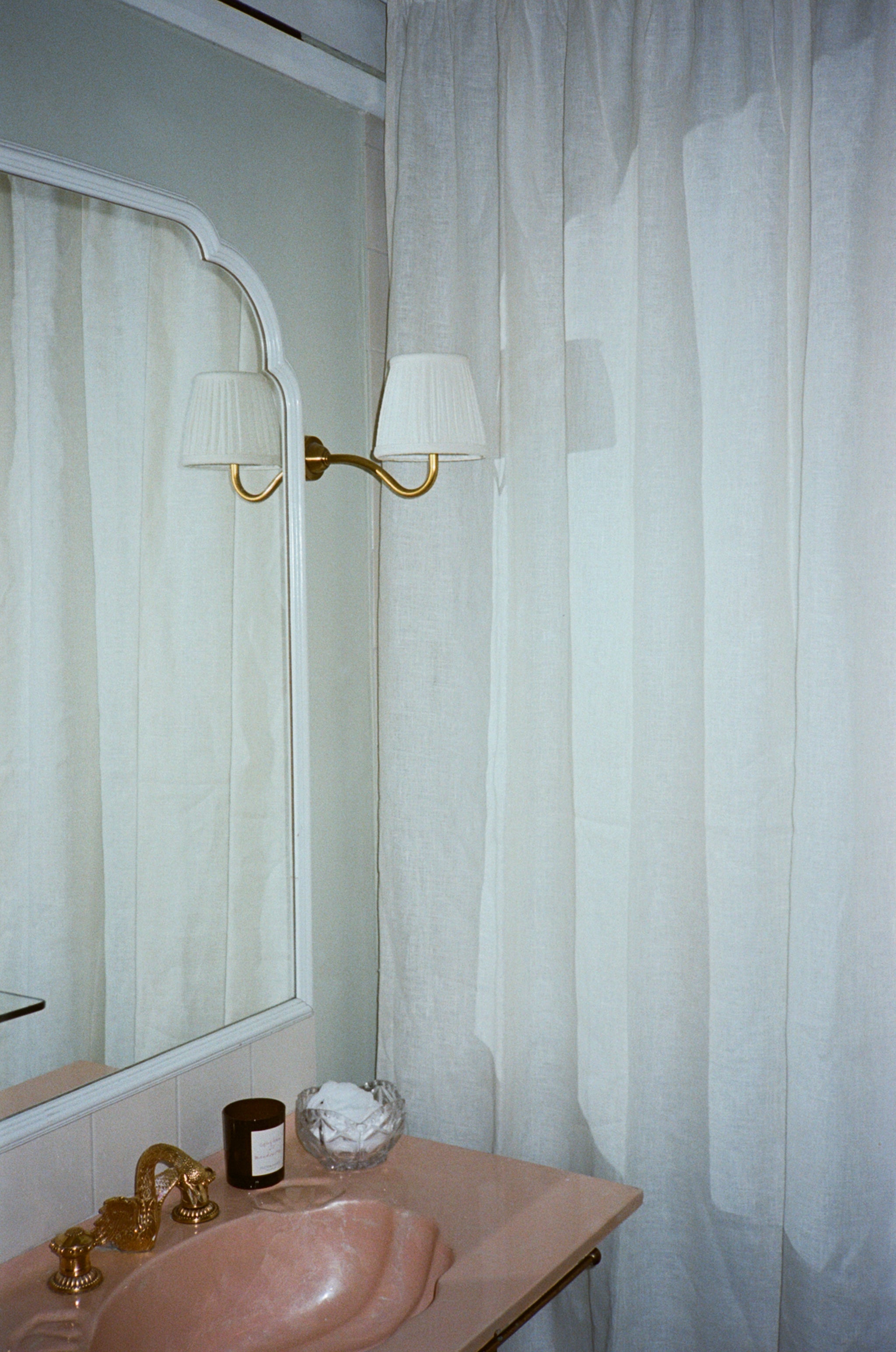 The full length sheer - open weave Netto linen