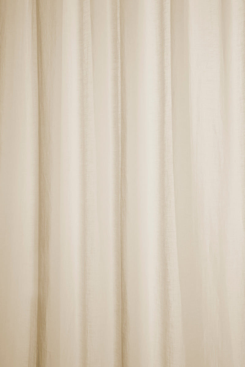 Medium weight linen - soft washed - vellum