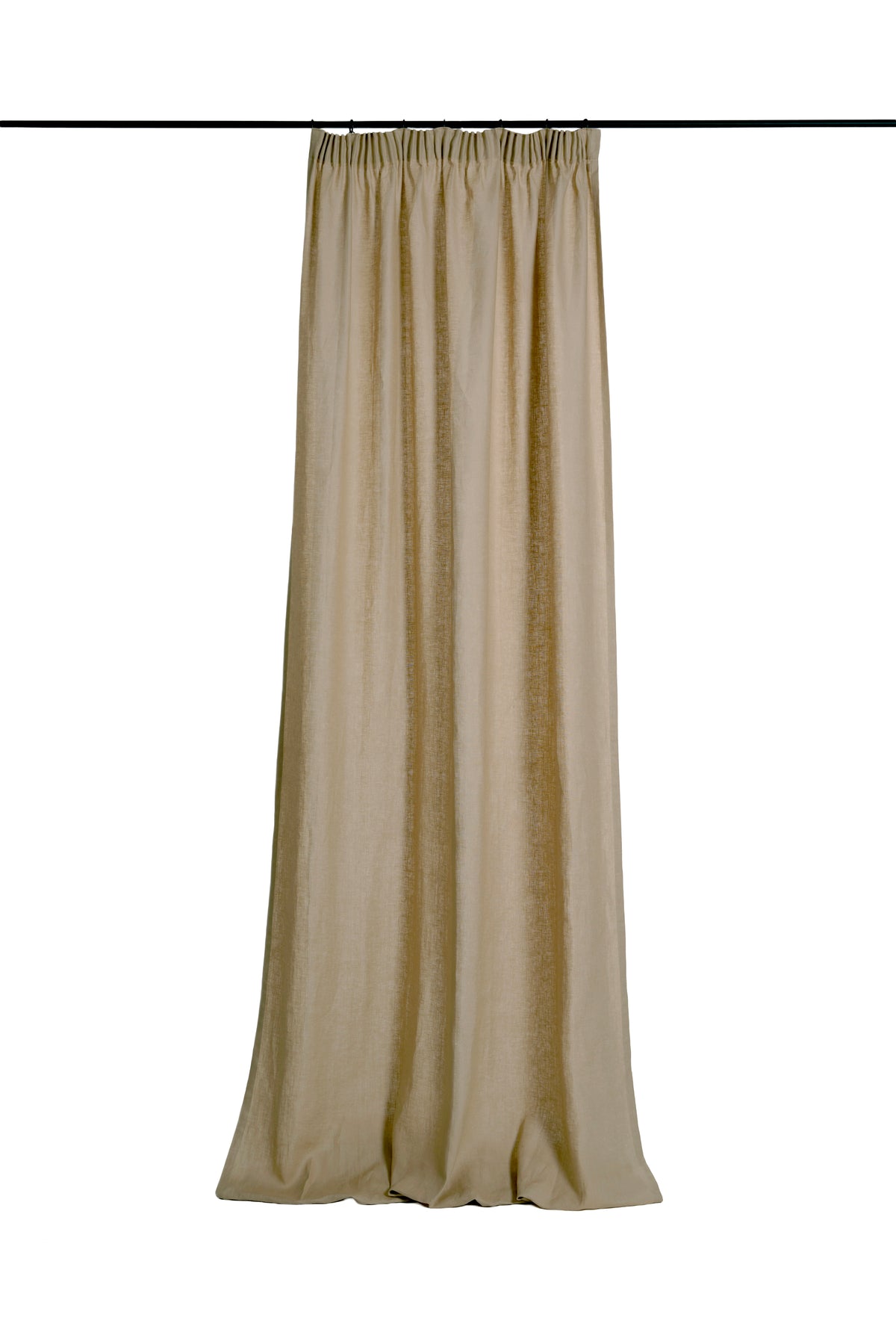 Full length sheer curtain - mediumweight - hanbury lute
