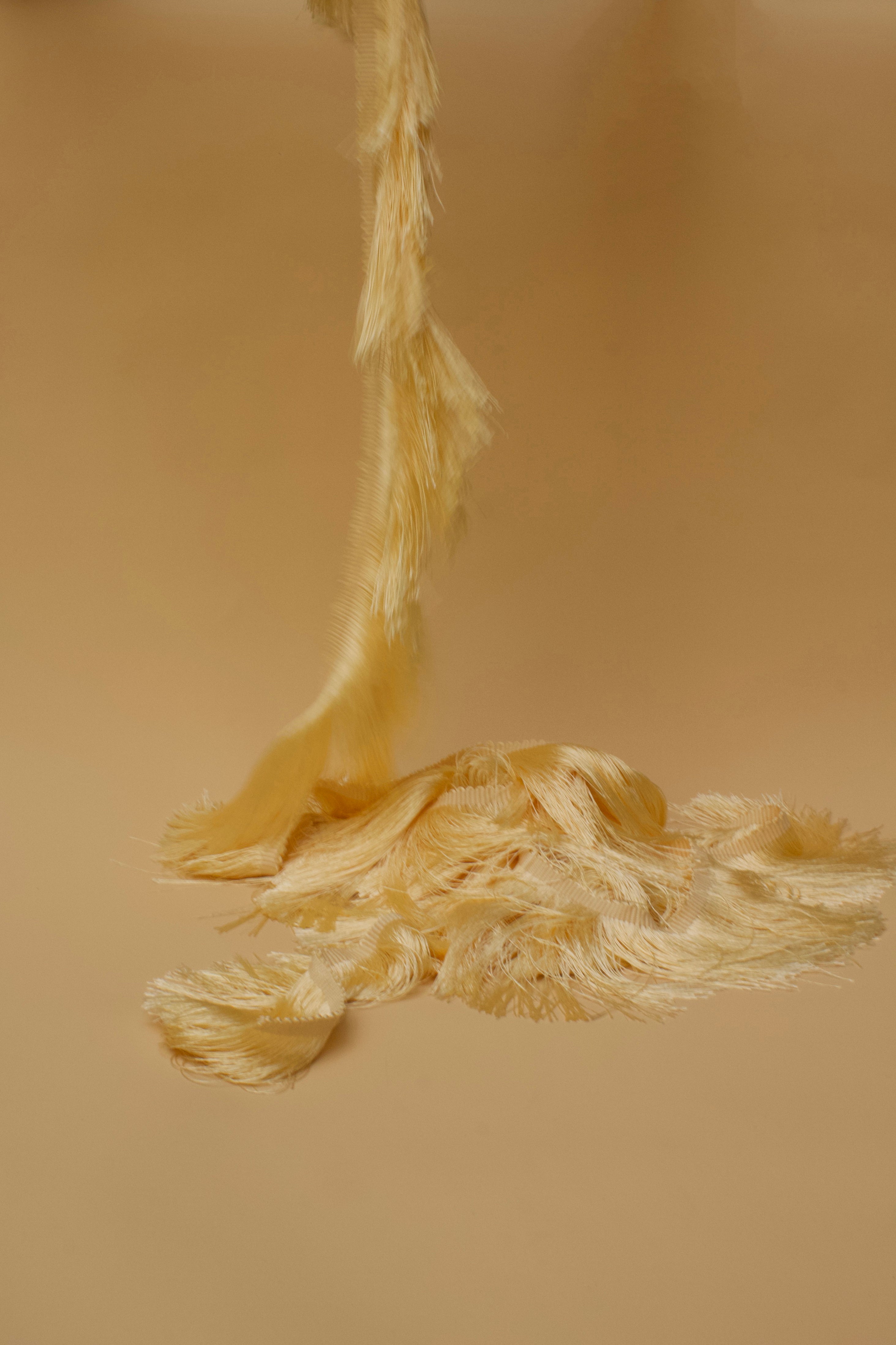 Cut fringe - champagne