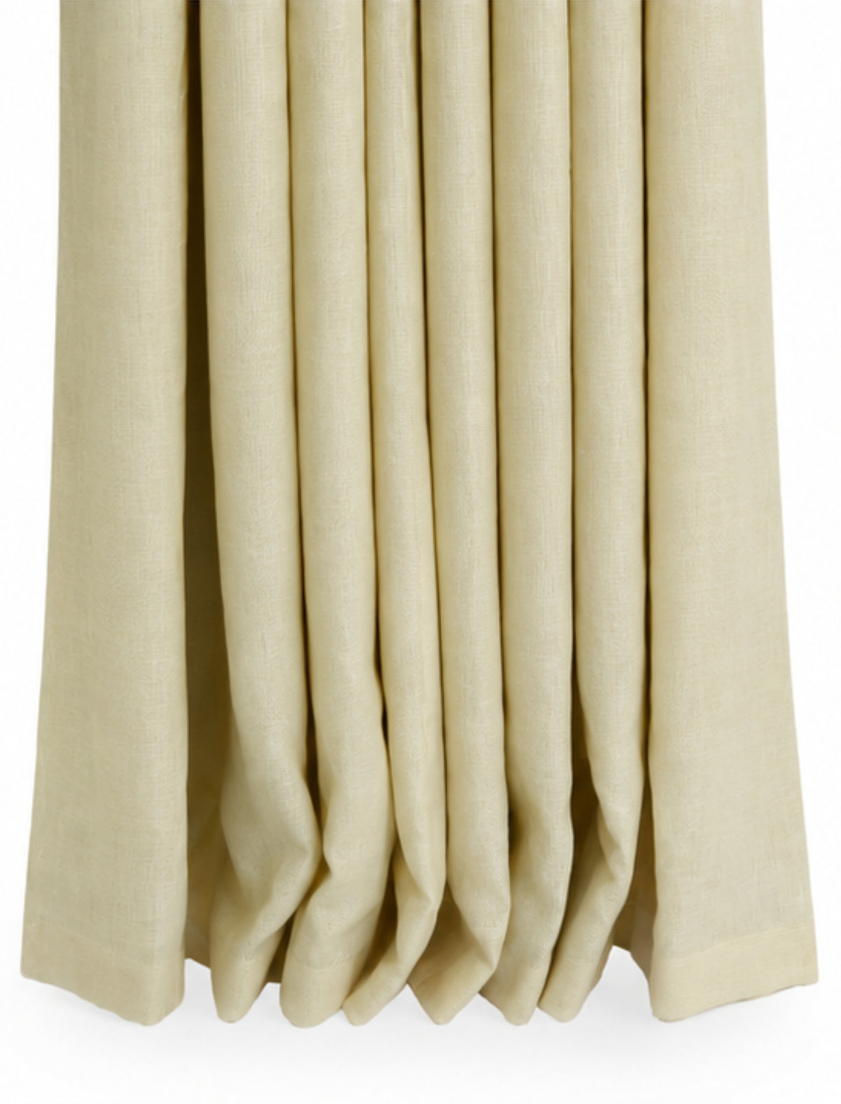 The blackout lined curtain - softwashed linen - vellum