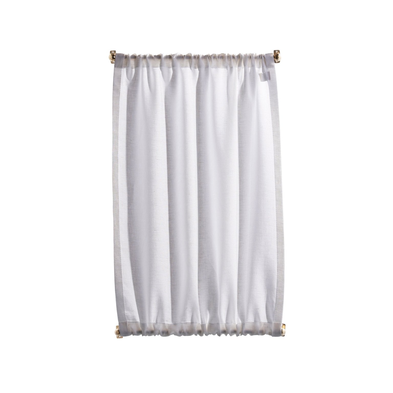cafe curtain - double pocket - lightweights - East London Cloth