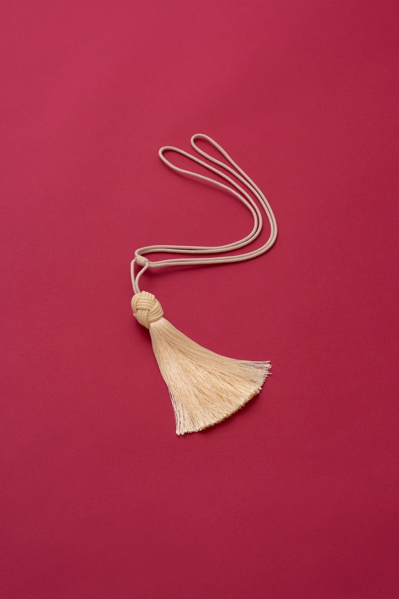 Curtain tie back - Champagne - East London Cloth