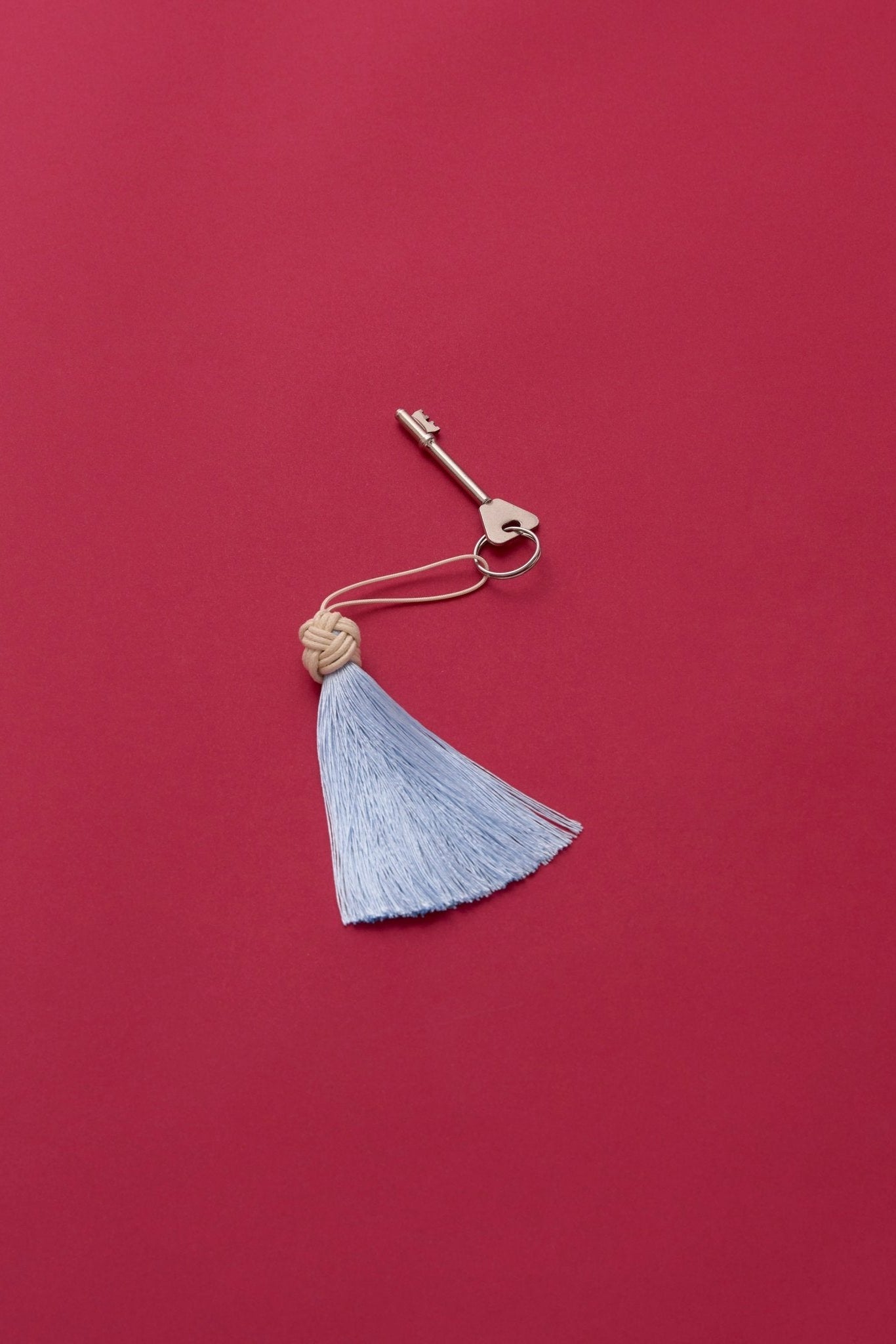 Key Tassel - celeste - East London Cloth