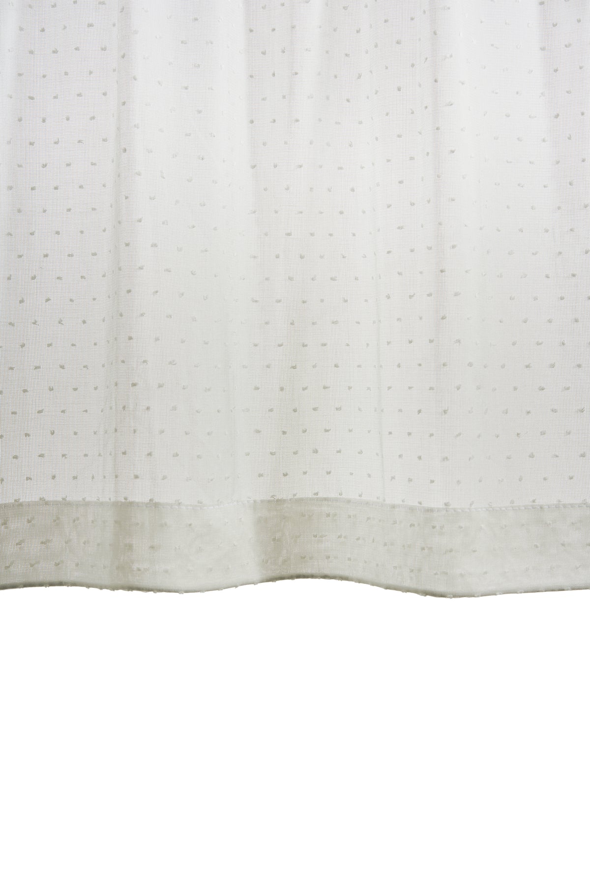 The cafe curtain - lace with a pocket top - polski