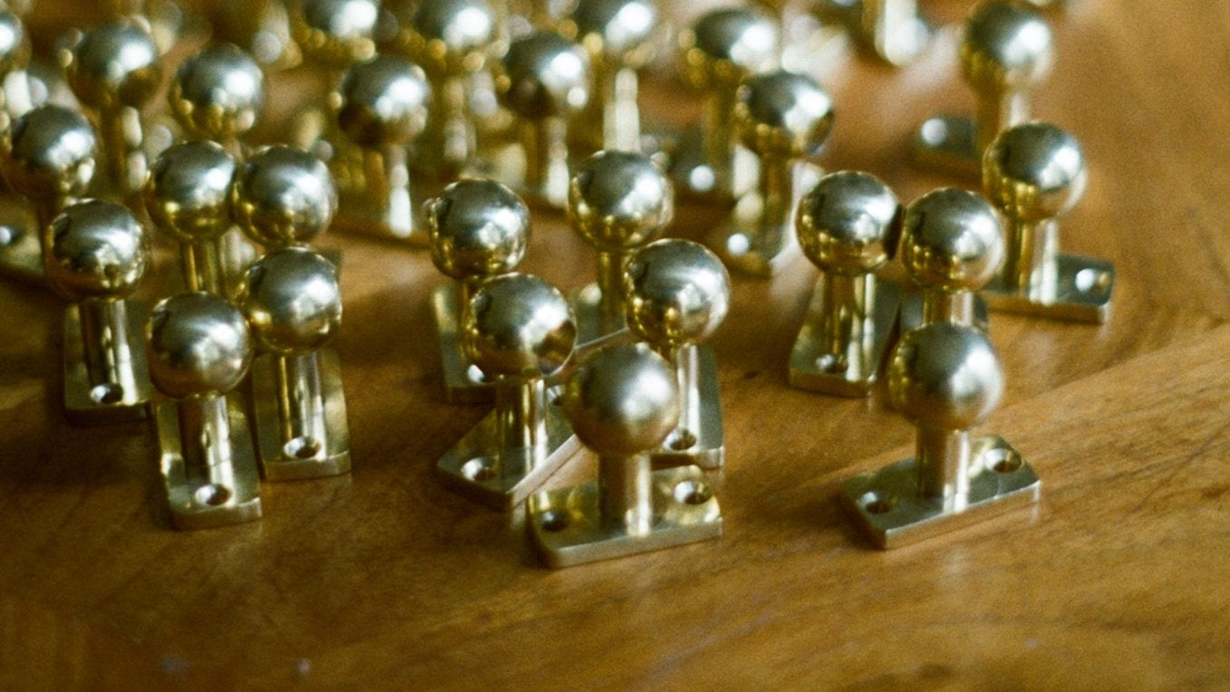 Cafe pole - brackets