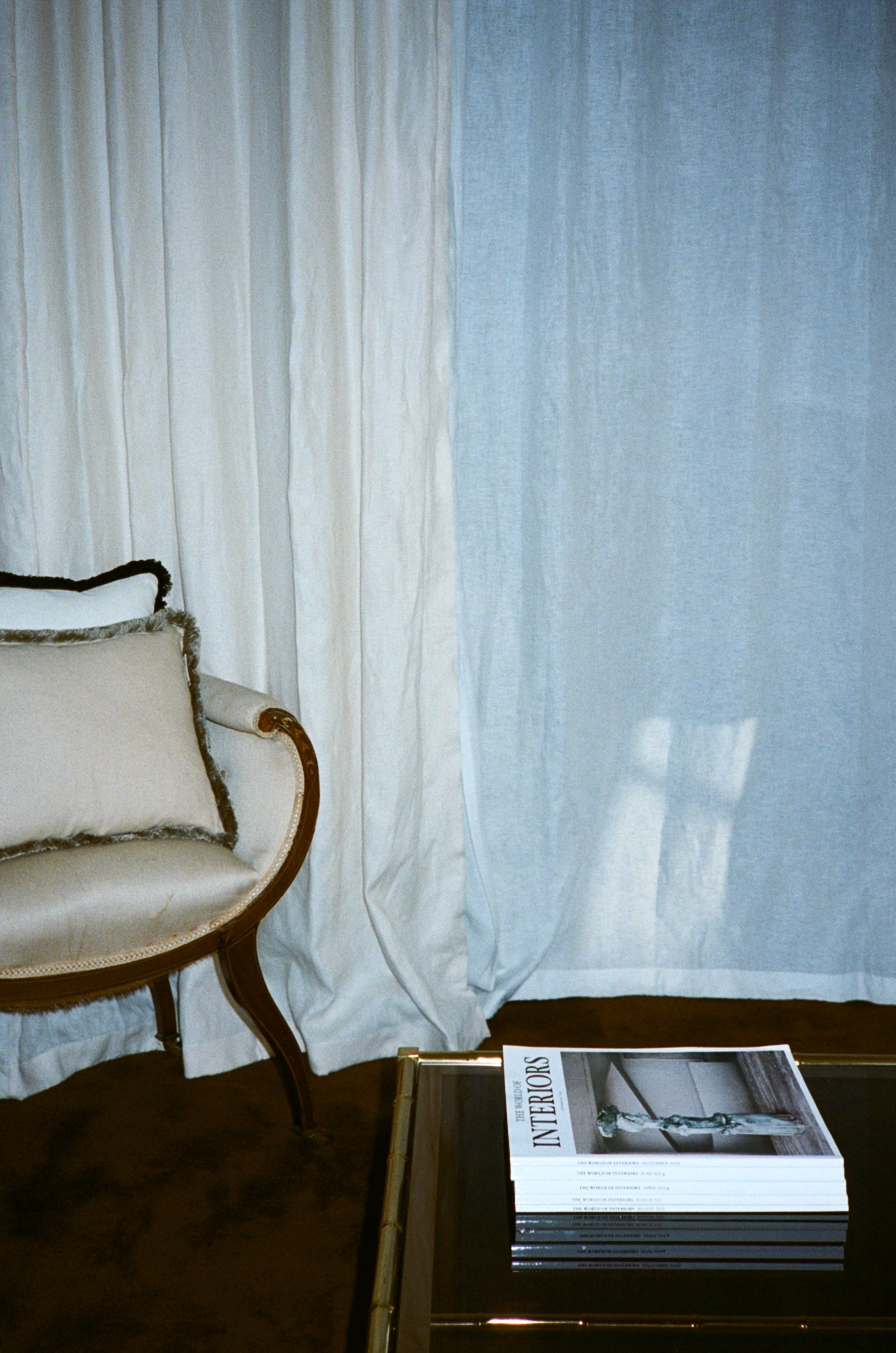 Fringed lumbar in hanbury linen - cornsilk