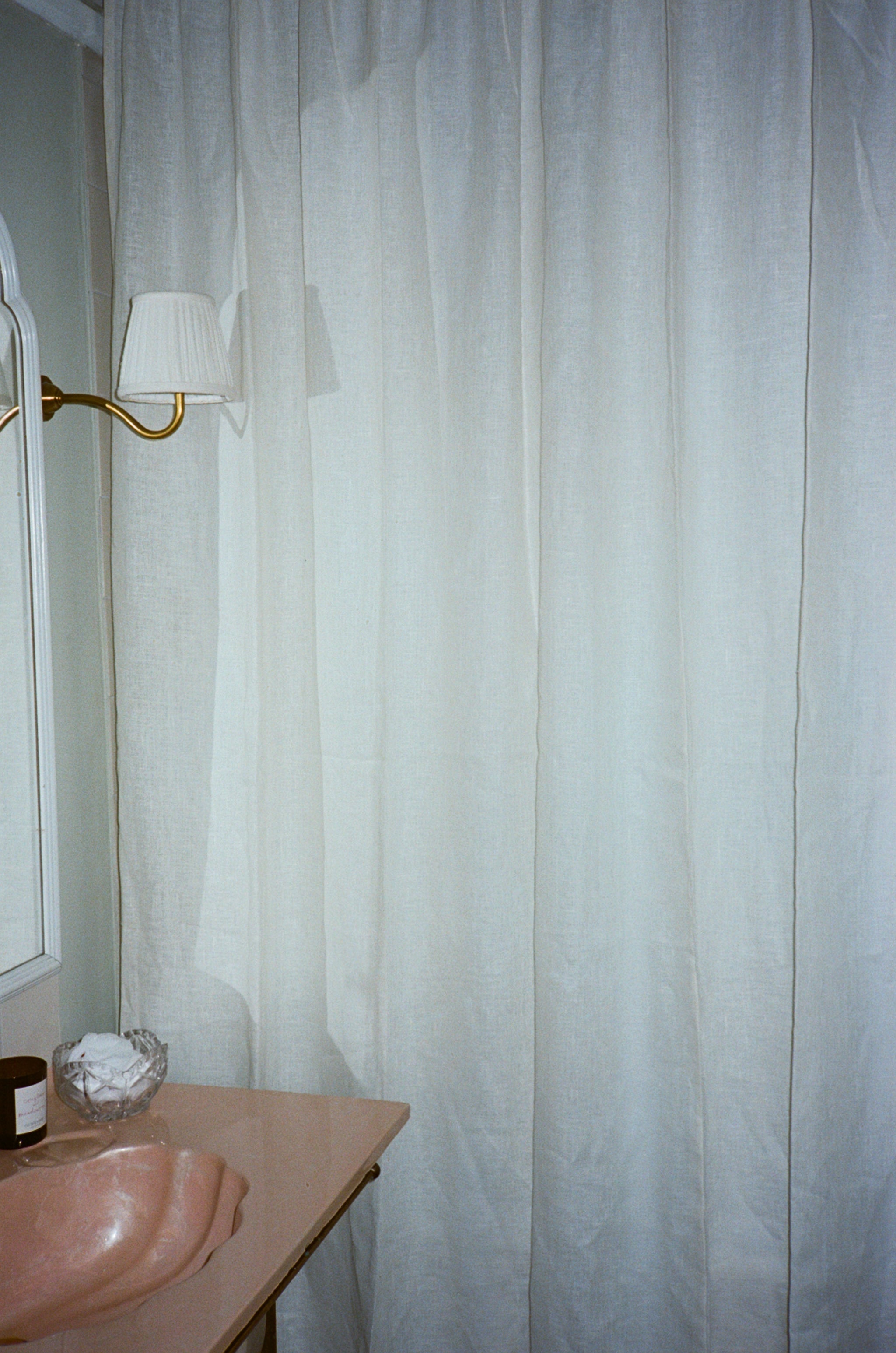 The full length sheer - open weave Netto linen