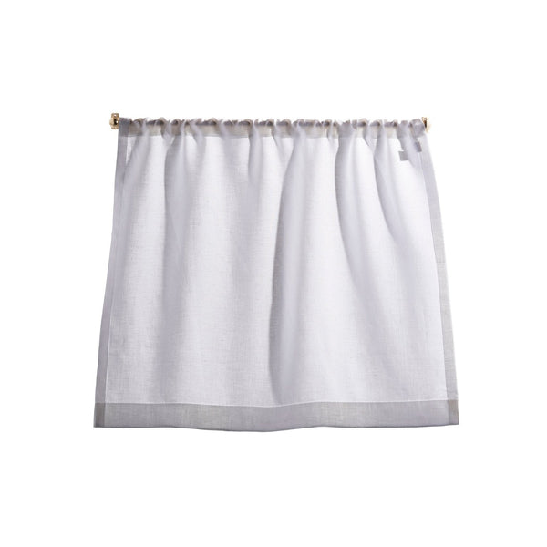cafe curtain - pocket top - lightweights - East London Cloth - turpentine