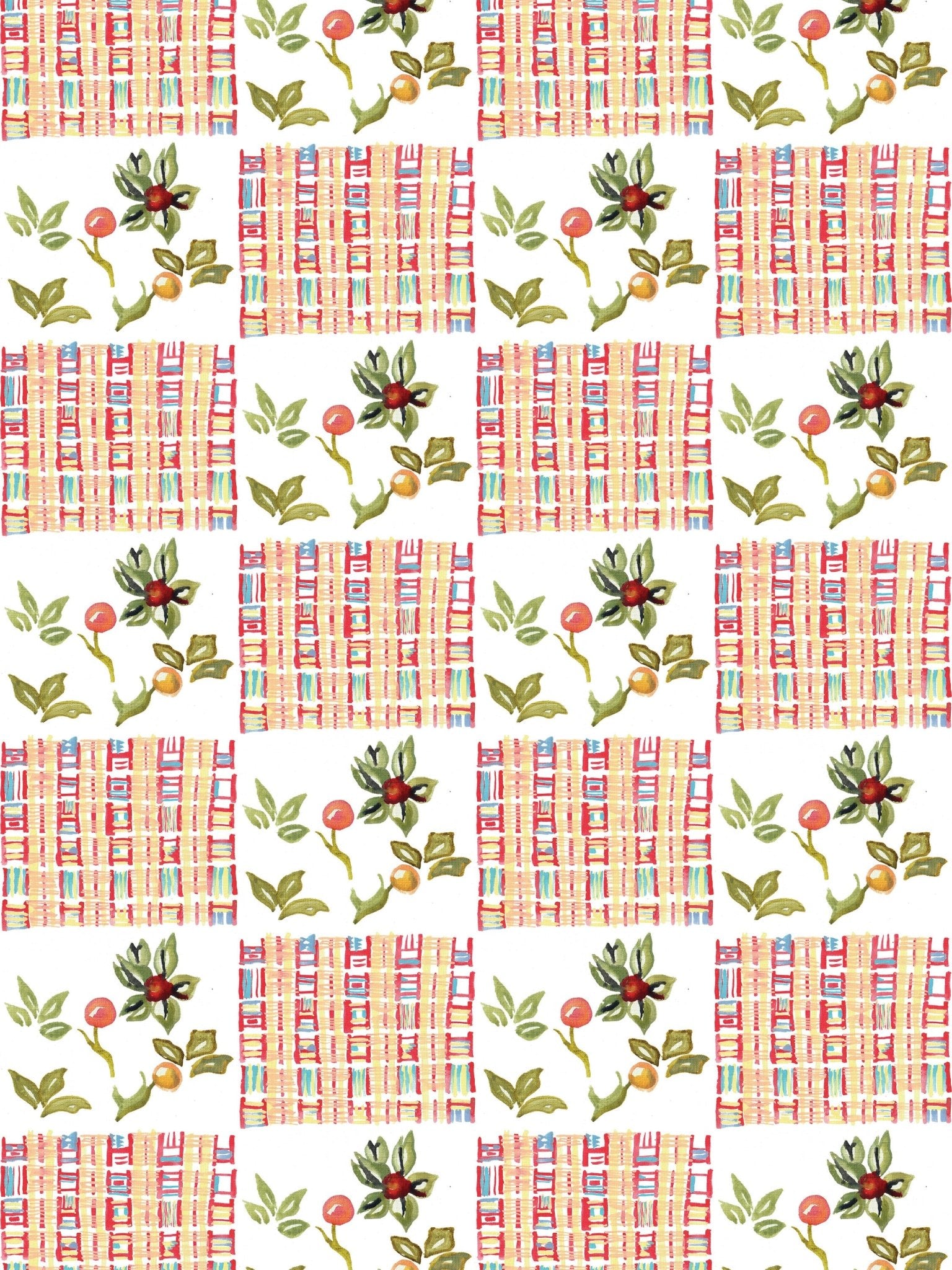Chequerboard - white - East London Cloth