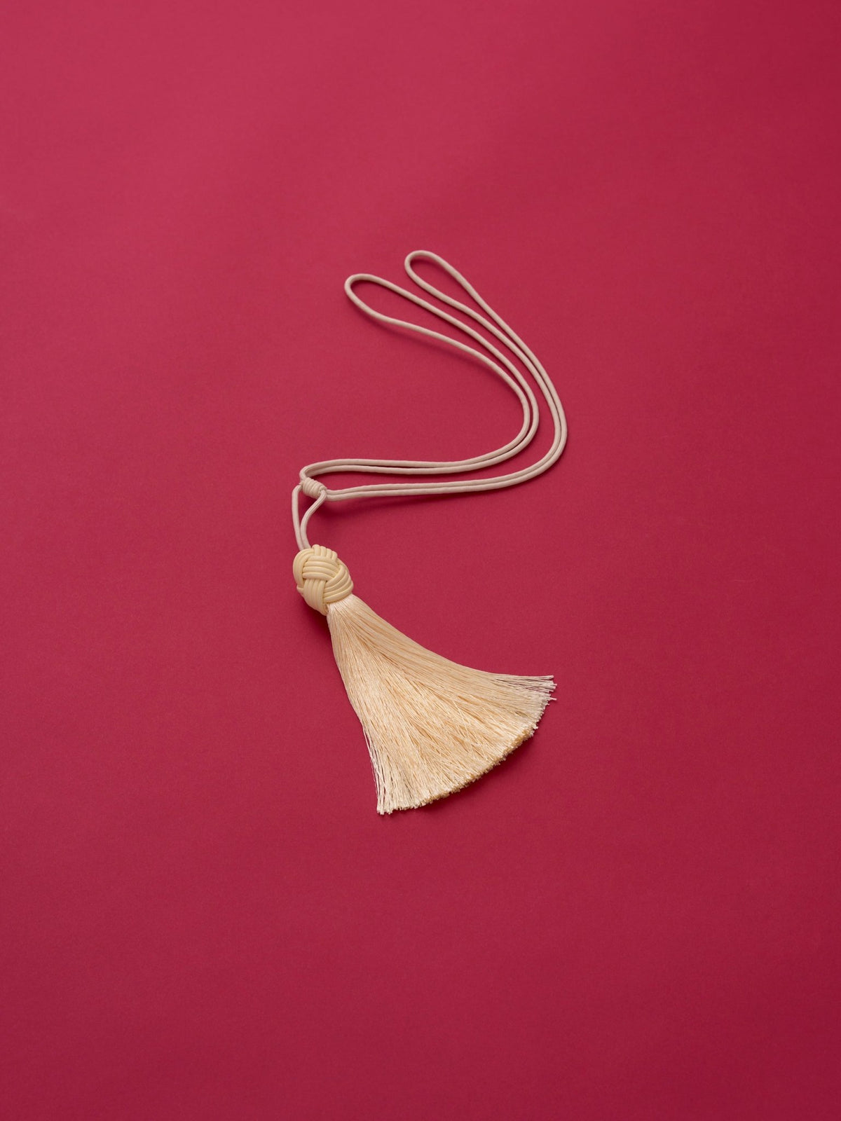 Curtain tie back - Champagne - East London Cloth