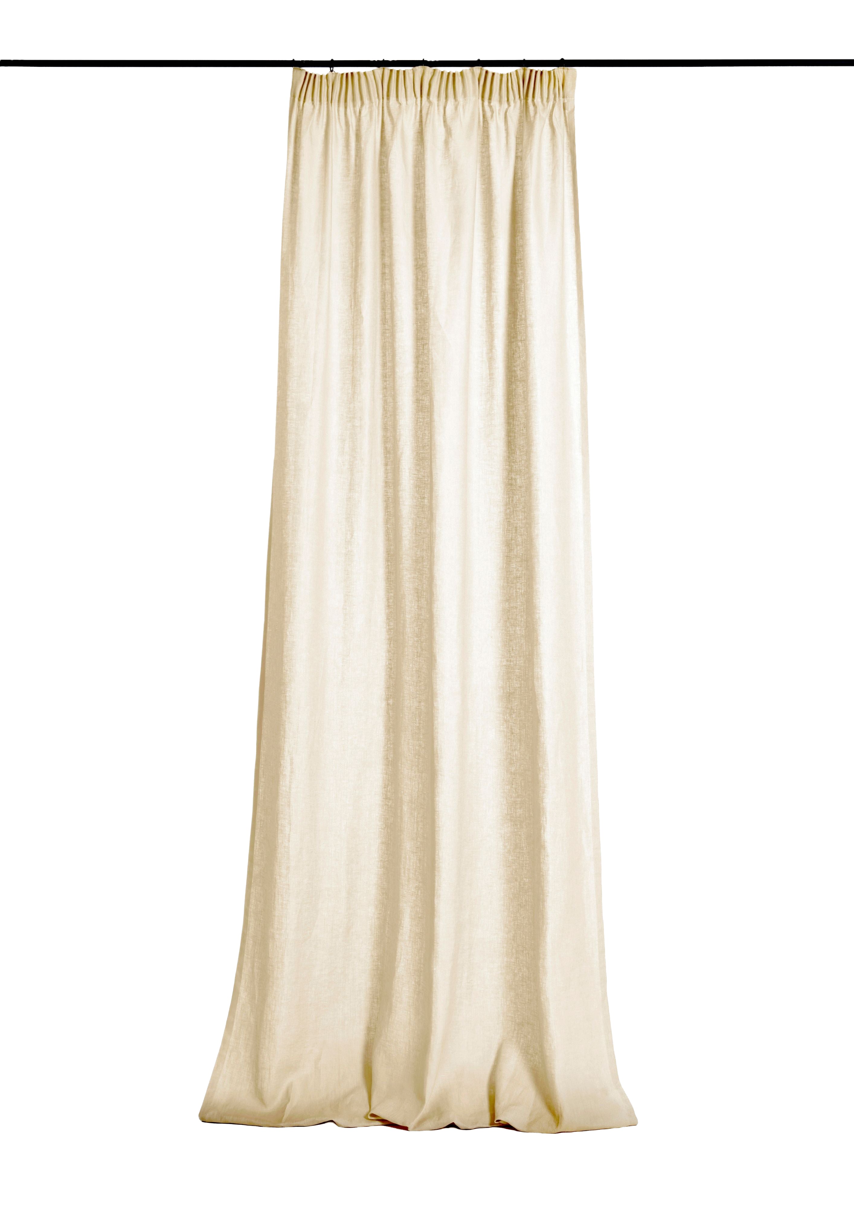 The full length sheer - medium weight linen