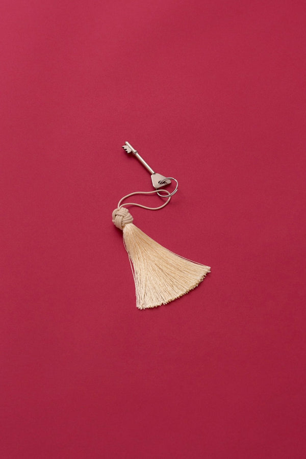Key Tassel - champagne - East London Cloth