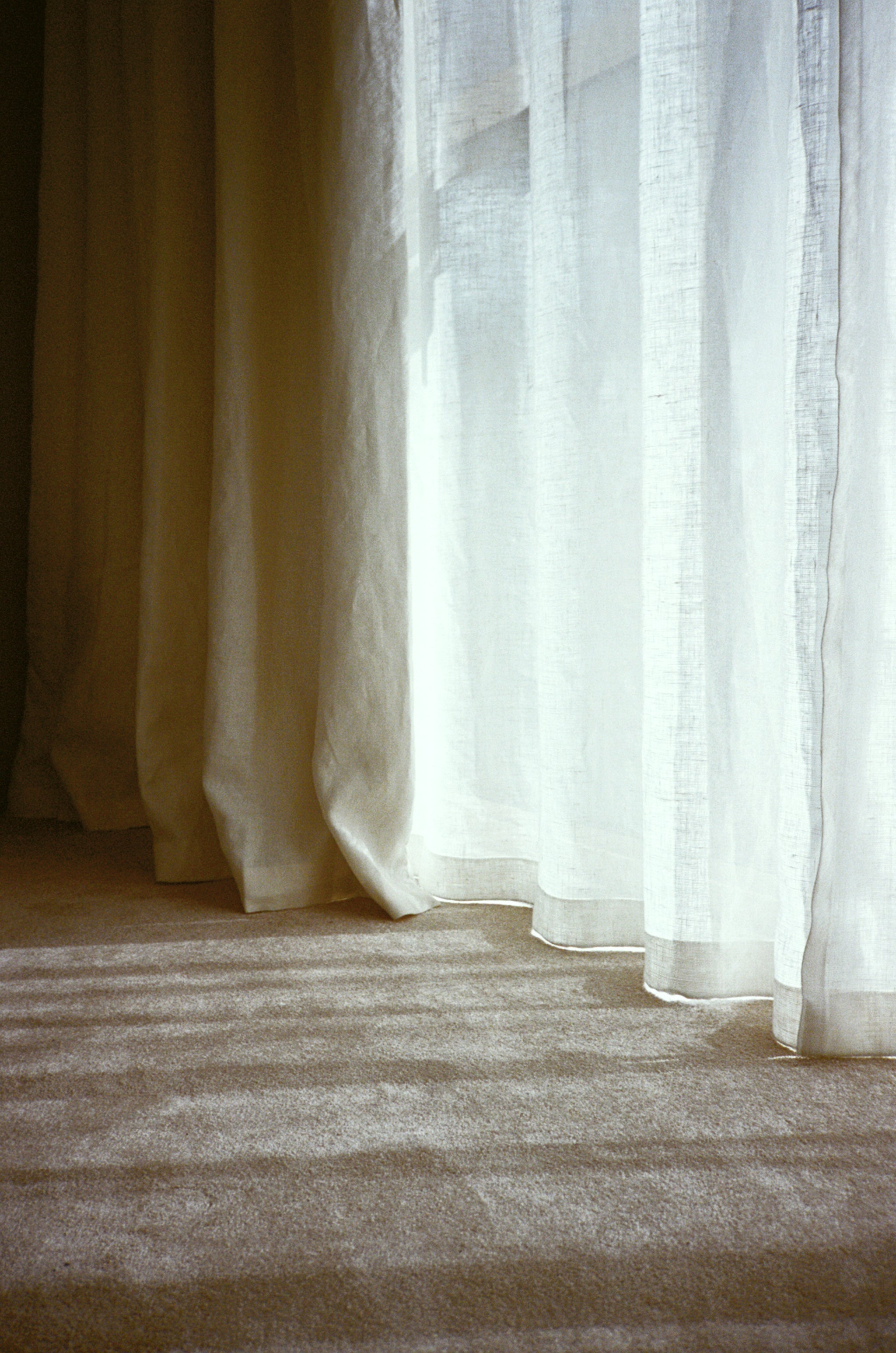 The full length sheer - lightweight linen