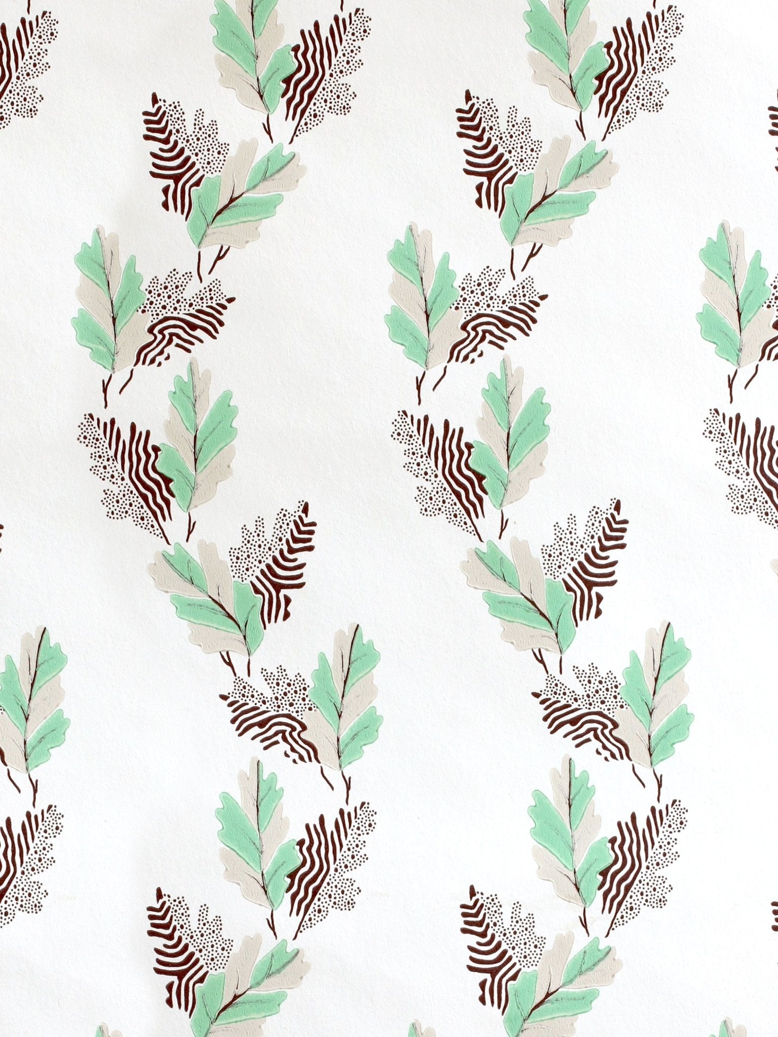 Old oak (1800) - green - East London Cloth