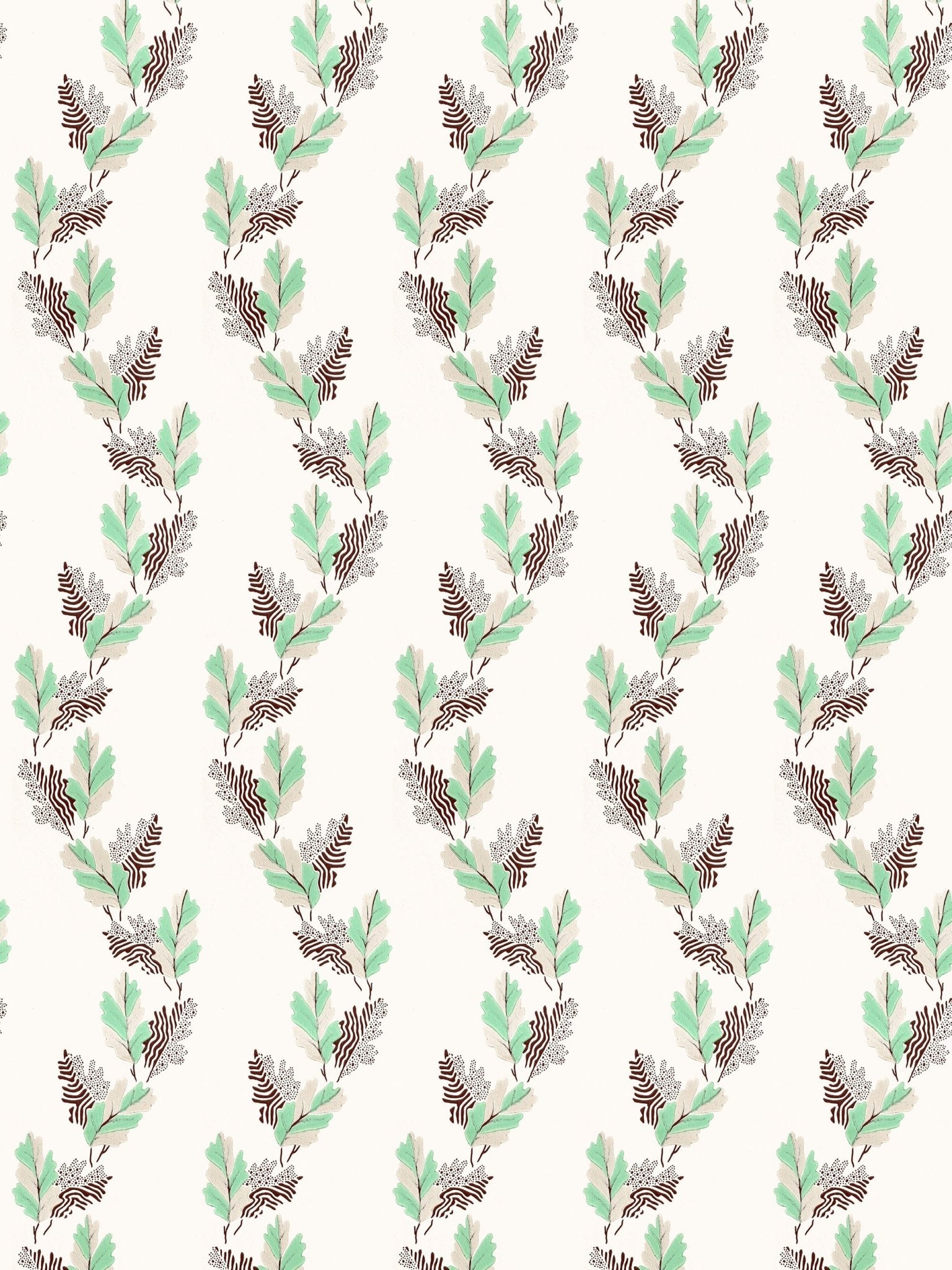 Old oak (1800) - green - East London Cloth