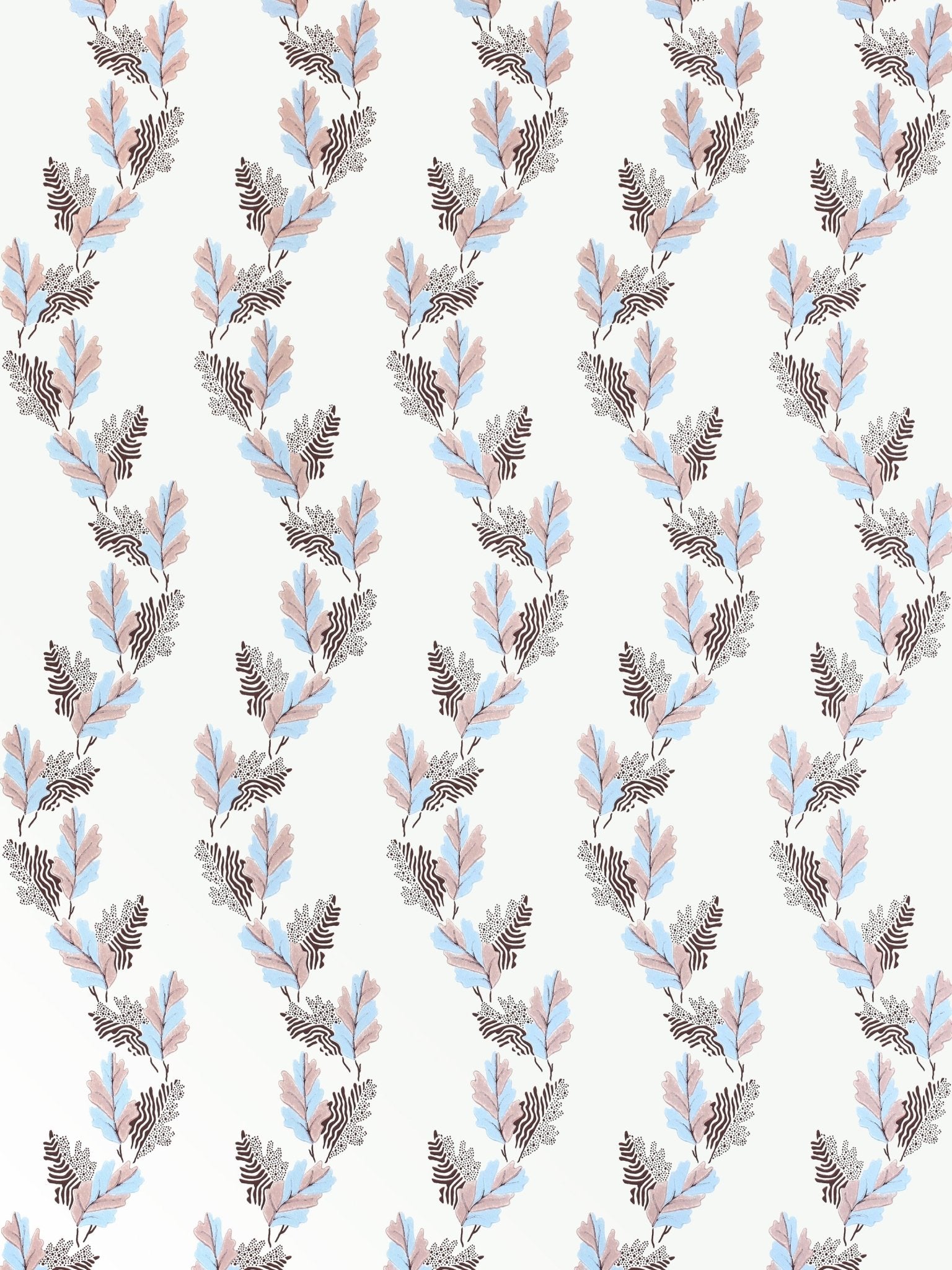 Old oak (1800) - sky blue - East London Cloth
