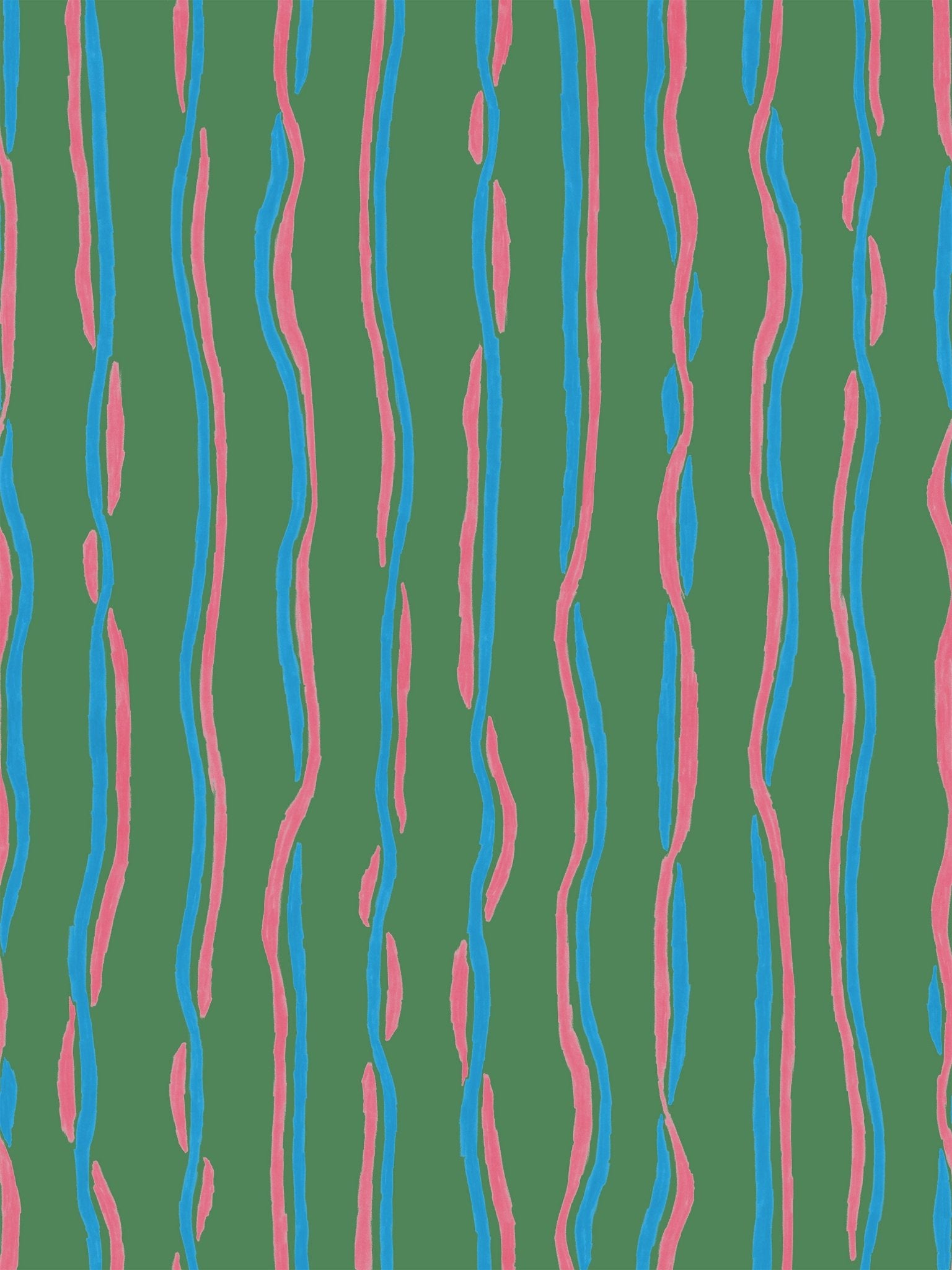 Ribbons wrap you up - green - East London Cloth