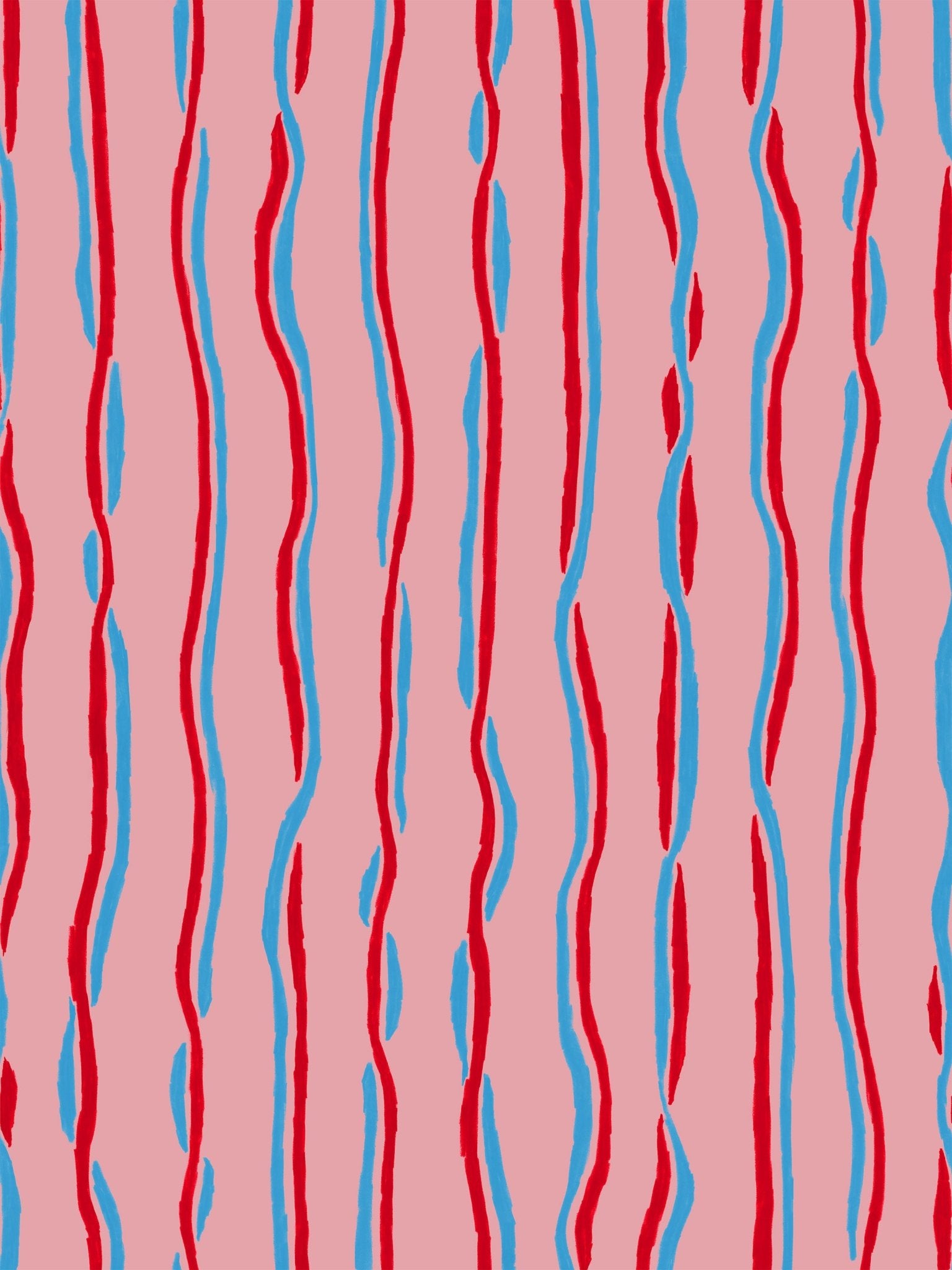 Ribbons wrap you up - pink - East London Cloth