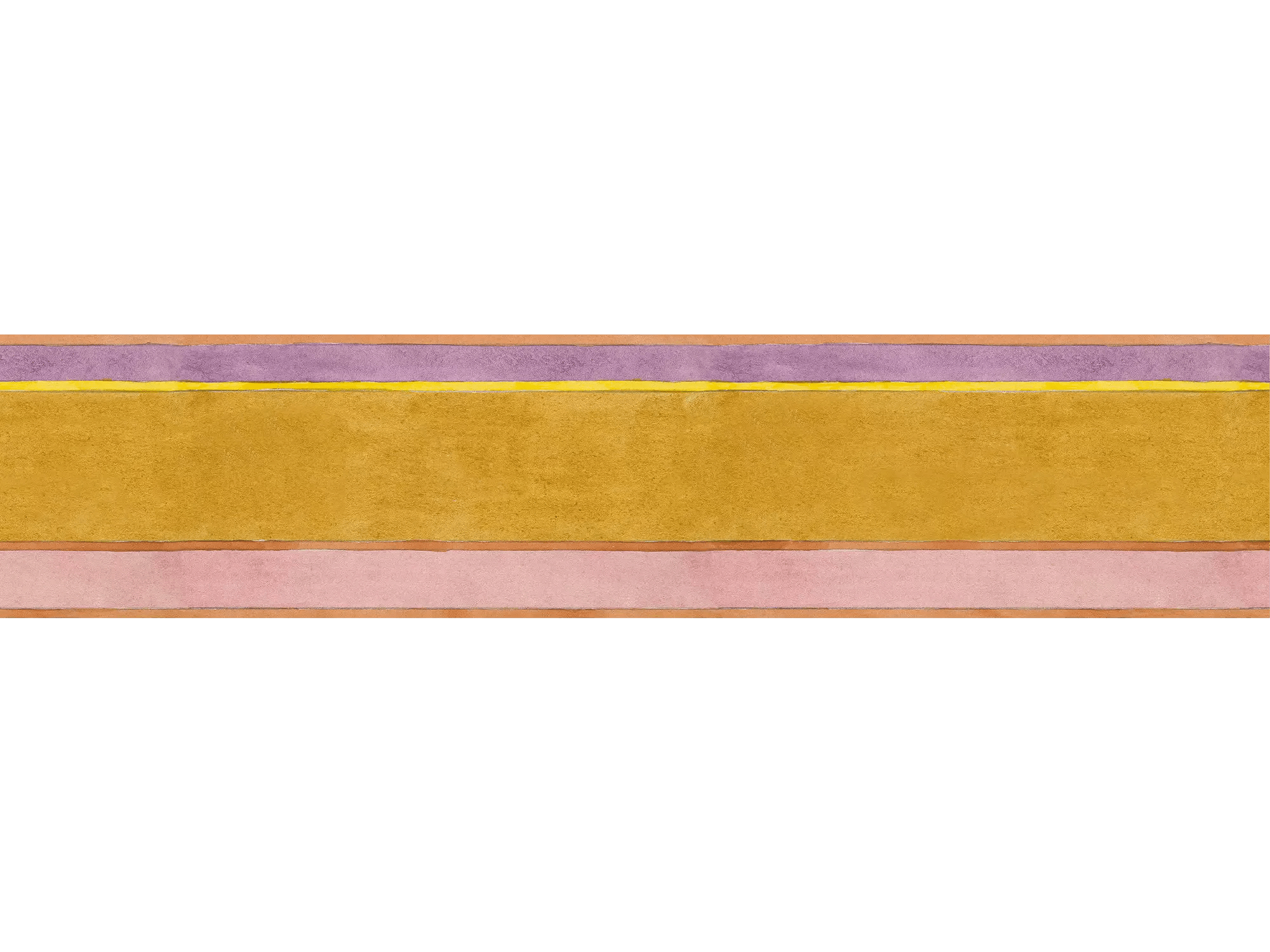 Silk stripe border III - jewel - East London Cloth