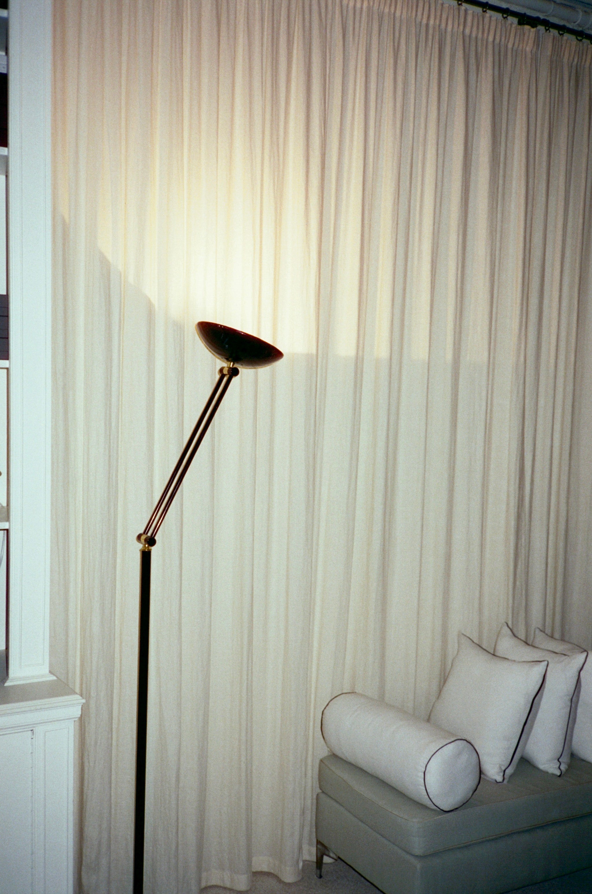 The full length sheer - soft washed linen