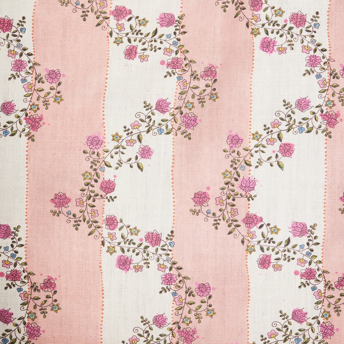 Vine blots - fuchsia blaze - East London Cloth