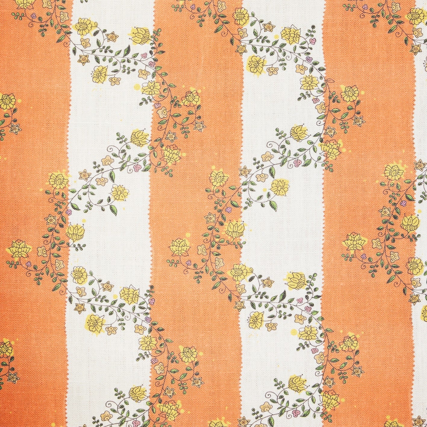 Vine blots - sunlit amber - East London Cloth